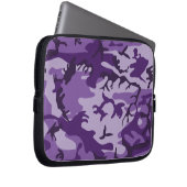 Lila Camouflage, Militär, Armee Laptopschutzhülle (Vorne Rechts)