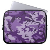 Lila Camouflage, Militär, Armee Laptopschutzhülle (Vorderseite)