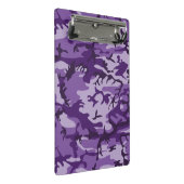 Lila Camouflage, Militär, Armee Mini Klemmbrett (Schrägansicht)