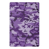 Lila Camouflage, Militär, Armee Mini Klemmbrett (Rückseite)