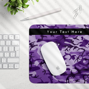 Lila Camouflage, Militär, Armee Mousepad
