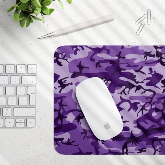 Lila Camouflage, Militär, Armee Mousepad