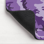 Lila Camouflage, Militär, Armee Mousepad (Ecke)