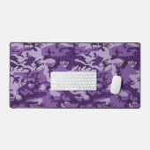 Lila Camouflage, Militär, Armee Schreibtischunterlage (Tastatur & Maus)