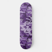 Lila Camouflage, Militär, Armee Skateboard (Vorderseite)