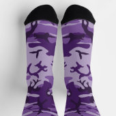 Lila Camouflage, Militär, Armee Socken (Oben)