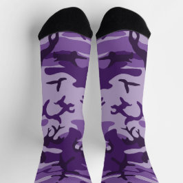 Lila Camouflage, Militär, Armee Socken