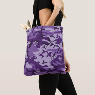 Lila Camouflage, Militär, Armee Tasche