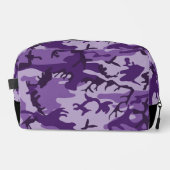 Lila Camouflage, Militär, Armee Waschbeutel (Vorderseite)