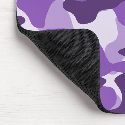 Lila Camouflage Mousepad (Ecke)