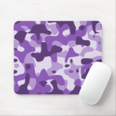 Lila Camouflage Mousepad (Mit Mouse)