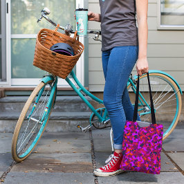 lila CAMOUFLAGE PATTER TOTE BAG Tasche