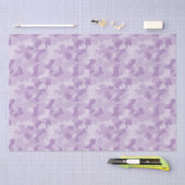 Lila Camouflage Seidenpapier (Handwerk)