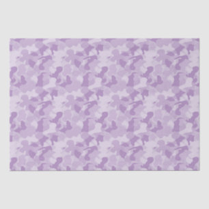 Lila Camouflage Seidenpapier
