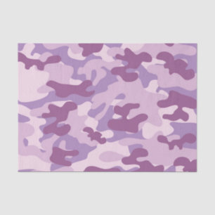 Lila Camouflage Seidenpapier
