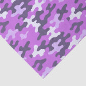 Lila Camouflage Seidenpapier (Detail)