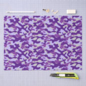 Lila Camouflage  Seidenpapier (Handwerk)