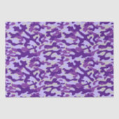 Lila Camouflage  Seidenpapier (Vorderseite)