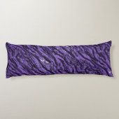 Lila Camouflage Seitenschläferkissen (Rückseite)