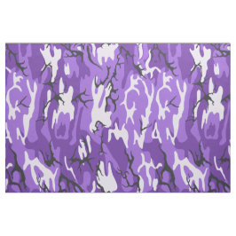 Lila Camouflage Stoff