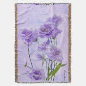 Lila Campanella Blume Makro Decke (Vorderseite Vertikal)