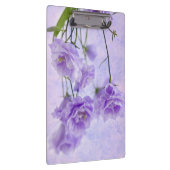 Lila Campanella Blume Makro Klemmbrett (Rechts)