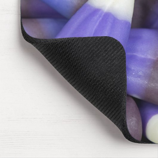 Lila Candy Corn Mousepad (Ecke)