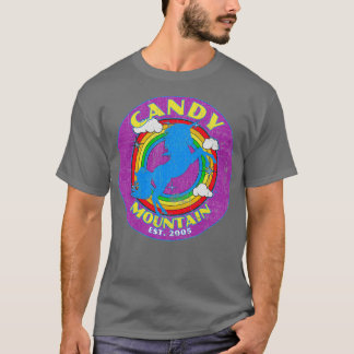Lila Candy Mountain Est 2005 Einhornparadies T-Shirt