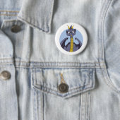 Lila Cartoon Button (Beispiel)
