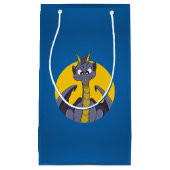 Lila Cartoon Kleine Geschenktüte (Vorderseite)