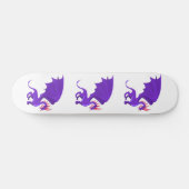 Lila Cartoon Skateboard (Horizontal)