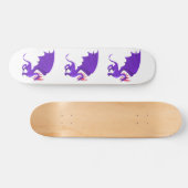 Lila Cartoon Skateboard (Horizontal)