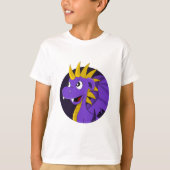 Lila Cartoon T - Shirt (Vorderseite)