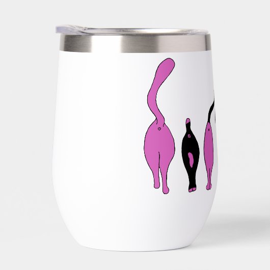 Lila Cat-Hintern (Rechts)