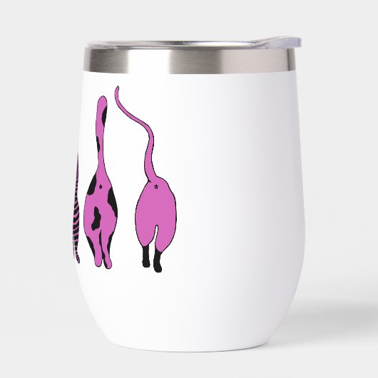 Lila Cat-Hintern (Links)