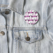 Lila Cat Hintern Muster Button (Beispiel)