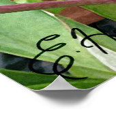 Lila Cattleya Orchids Poster (Ecke)