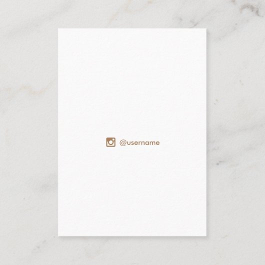 Lila Celestial Boho Stars Earring Display Visitenkarte (Rückseite)