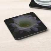 lila Cereus Blume Untersetzer (Linke Seite)