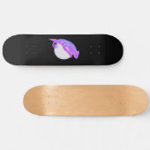 Lila Chameleon Skateboard (Horizontal)