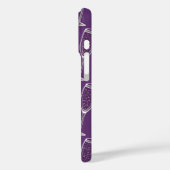 Lila Champagne Night iPhone 16 Fall Case-Mate iPhone Hülle (Rückseite / Links)