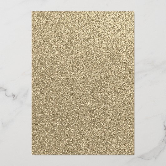 Lila Champagner 50 & fabulous Geburtstag Folieneinladung (Rückseite)