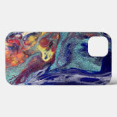 Lila Chaos-Farben Case-Mate iPhone Hülle (Rückseite (Horizontal))