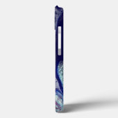 Lila Chaos-Farben Case-Mate iPhone Hülle (Rückseite / Links)