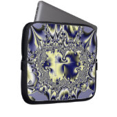 Lila Chaos Laptopschutzhülle (Vorne Rechts)