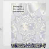 Lila Chaos Letterhead Briefkopf (Vorne/Hinten)