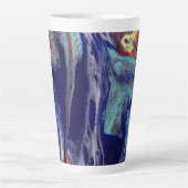 Lila Chaos Milchtasse (Vorderseite)