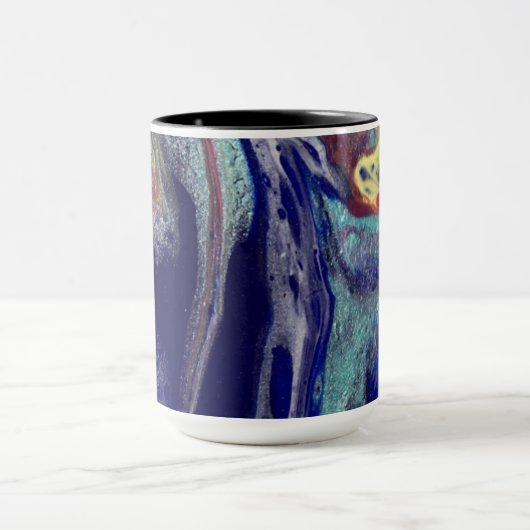 Lila Chaos Tasse (Zentrum)
