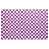 Lila Checkered Stoff (Yard (91,4 cm))