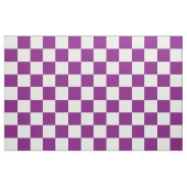 Lila Checkered Stoff (Fat Quarter (45,7 x 55,9 cm))